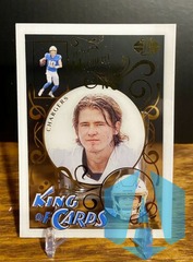 2021 Panini Illusions Football JUSTIN HERBERT King of Cards Insert KC-6 Chargers
